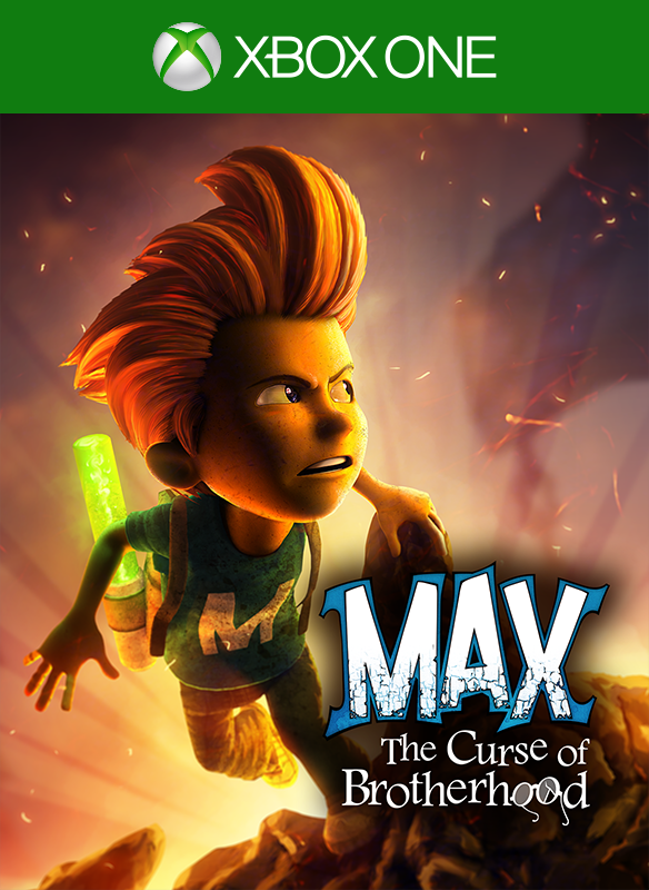 Max: The Curse of Brotherhood box art for Playstation 4